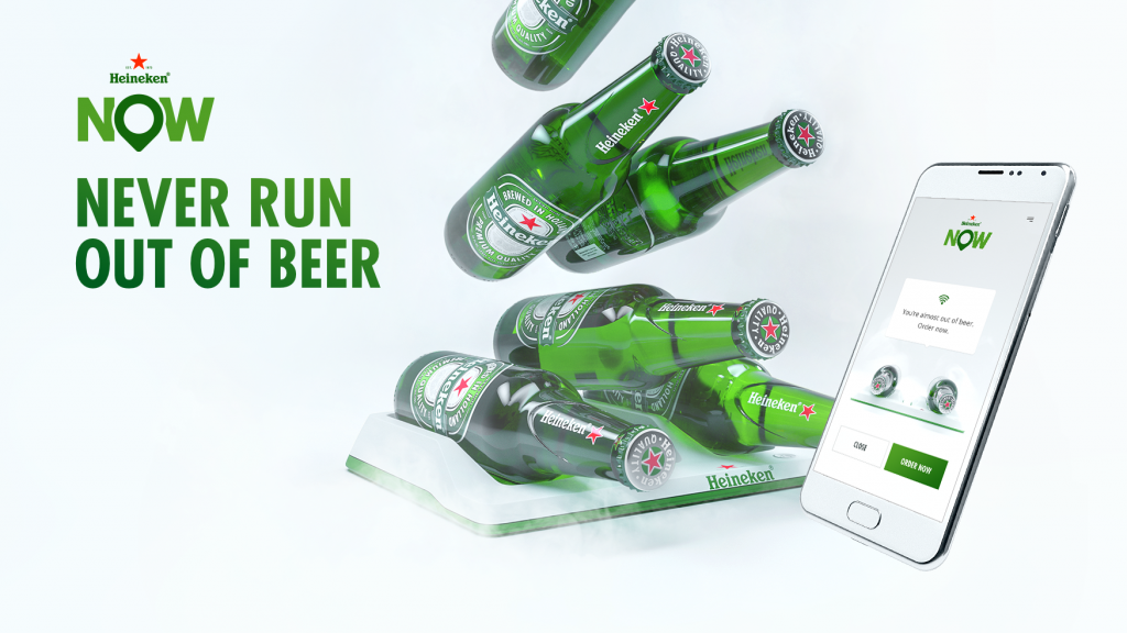 Heineken Now BeerMat